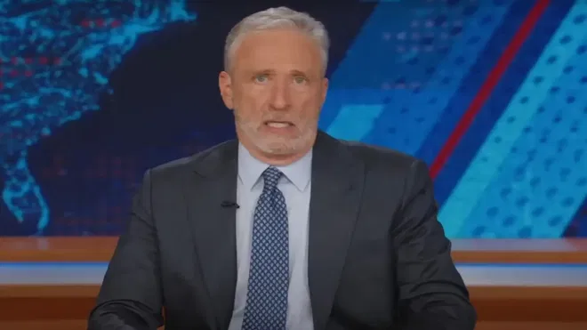 Jon Stewart in The Daily Show
